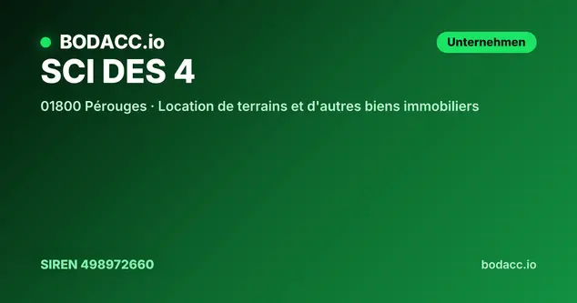 SCI DES 4