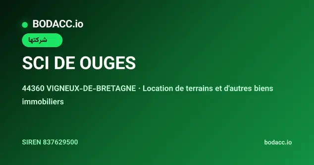SCI DE OUGES